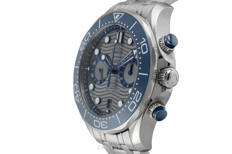 Omega Seamaster chronograph steel automatic men's watch 210.30.44.51.06.001 LP: 9300EUR [2504409]