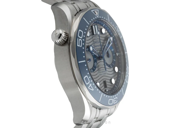 Omega Seamaster chronograph steel automatic men's watch 210.30.44.51.06.001 LP: 9300EUR [2504409]