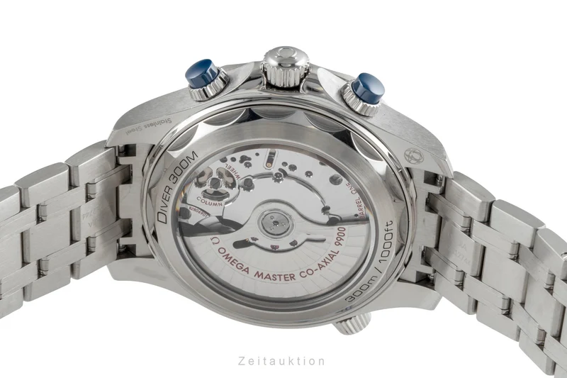 Omega Seamaster chronograph steel automatic men's watch 210.30.44.51.06.001 LP: 9300EUR [2504409]