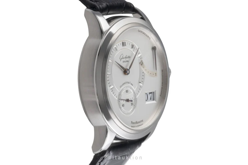 Glashütte PanoReserve steel manual winding men's watch 65-01-02-02-04 [2505524]