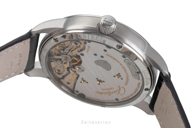 Glashütte PanoReserve steel manual winding men's watch 65-01-02-02-04 [2505524]