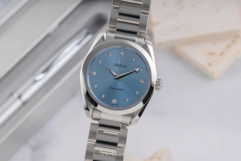Omega Seamaster steel quartz women's watch 220.10.28.60.53.001 [2505647]