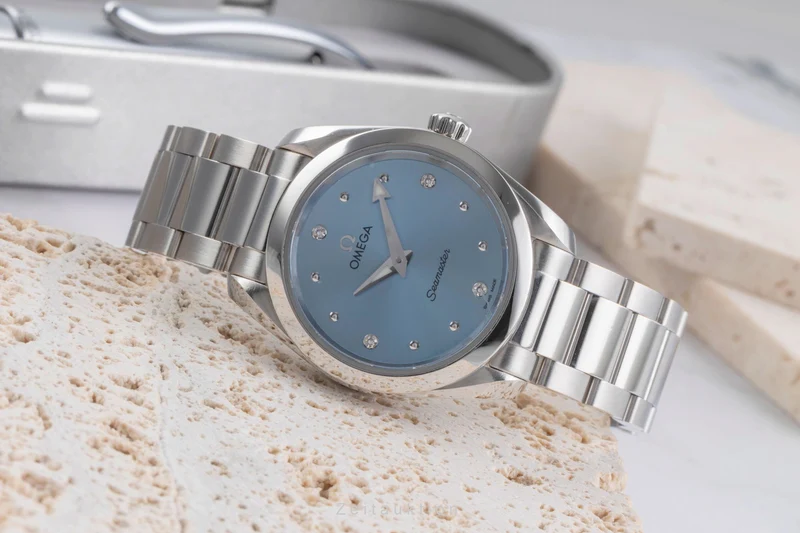 Omega Seamaster steel quartz women's watch 220.10.28.60.53.001 [2505647]