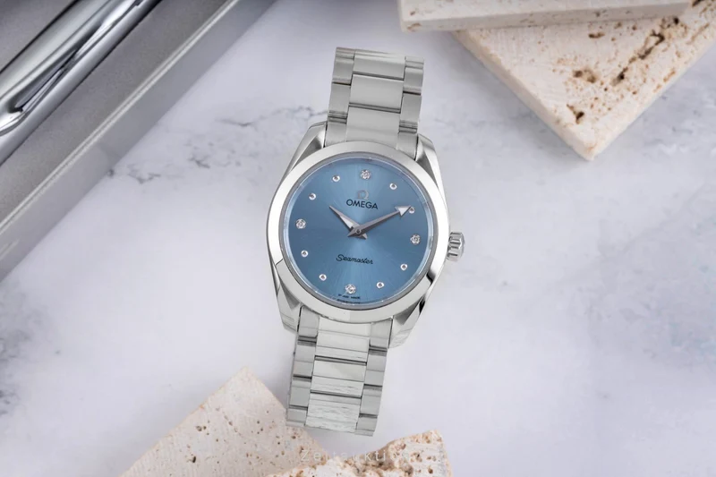 Omega Seamaster steel quartz women's watch 220.10.28.60.53.001 [2505647]