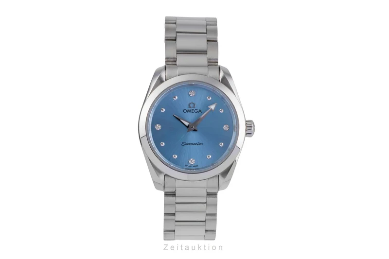 Omega Seamaster steel quartz women's watch 220.10.28.60.53.001 [2505647]