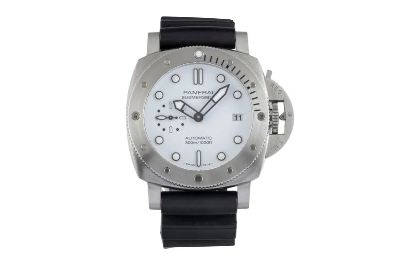Panerai Submersible steel automatic men's watch PAM02223 LP: 9700EUR [2505662]