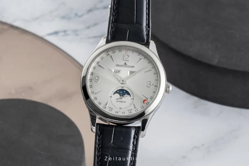 Jaeger LeCoultre Master Calendar steel automatic men's watch Q1558420 176.8.12.S [2505578]