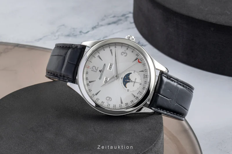 Jaeger LeCoultre Master Calendar steel automatic men's watch Q1558420 176.8.12.S [2505578]