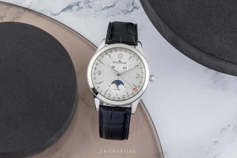 Jaeger LeCoultre Master Calendar steel automatic men's watch Q1558420 176.8.12.S [2505578]