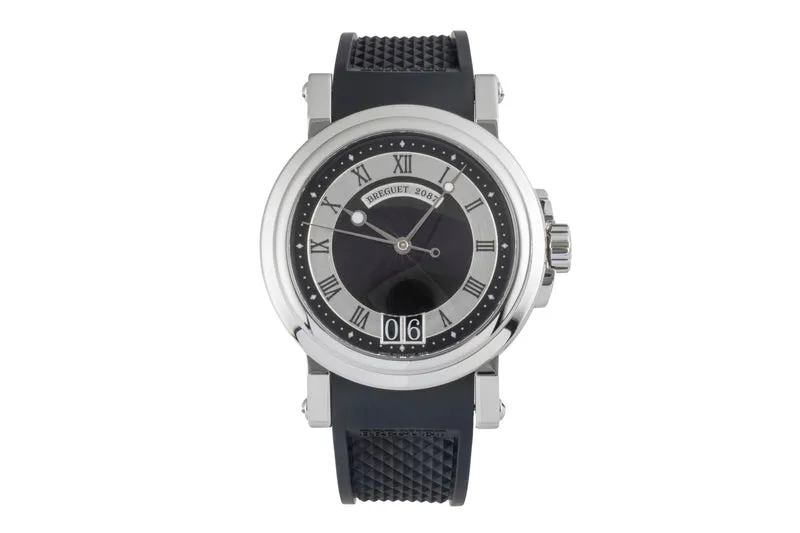 Breguet Marine steel automatic men's watch G5817ST925V8 [2505691]