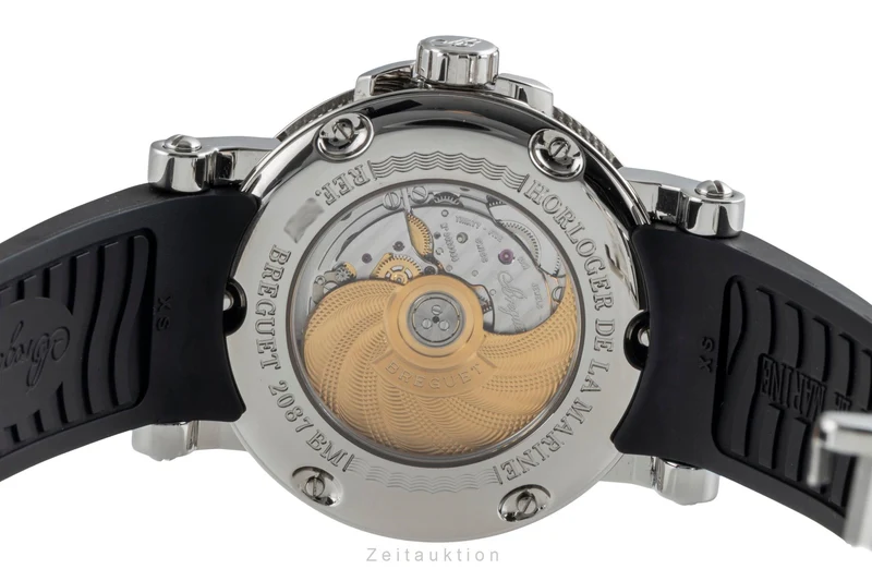 Breguet Marine steel automatic men's watch G5817ST925V8 [2505691]