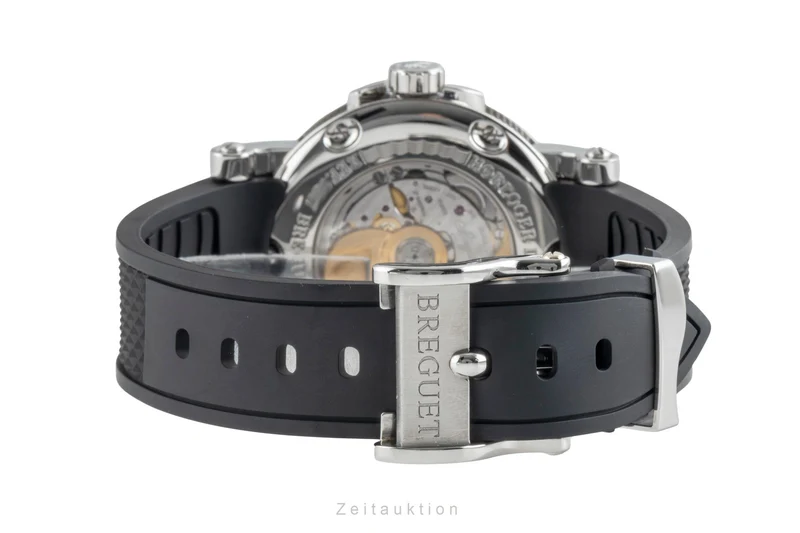 Breguet Marine steel automatic men's watch G5817ST925V8 [2505691]