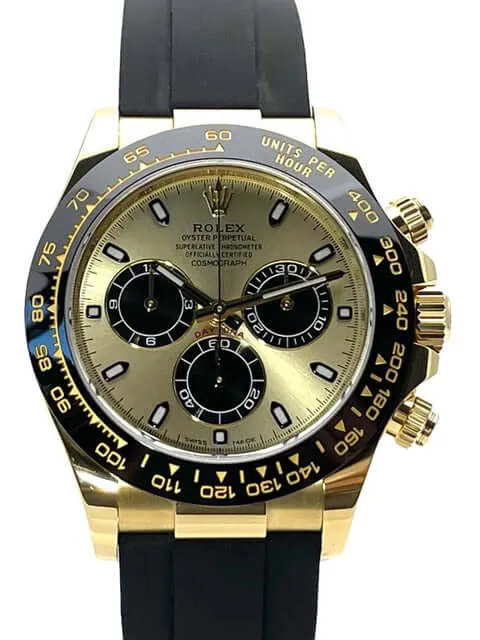 Rolex Daytona 116518LN Gelbgold Oysterflex