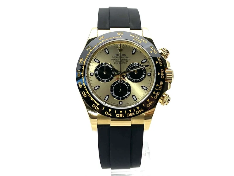 Rolex Daytona 116518LN Gelbgold Oysterflex