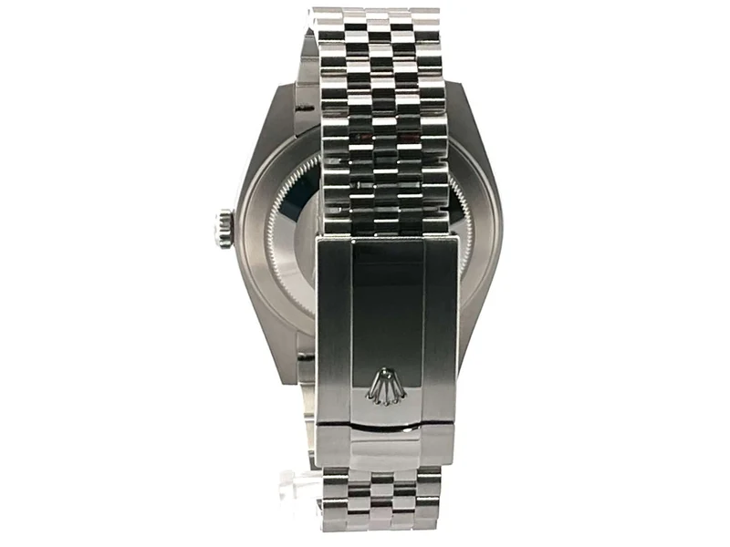 Rolex Datejust 41 Edelstahl 126300 Weiß Jubile-Band