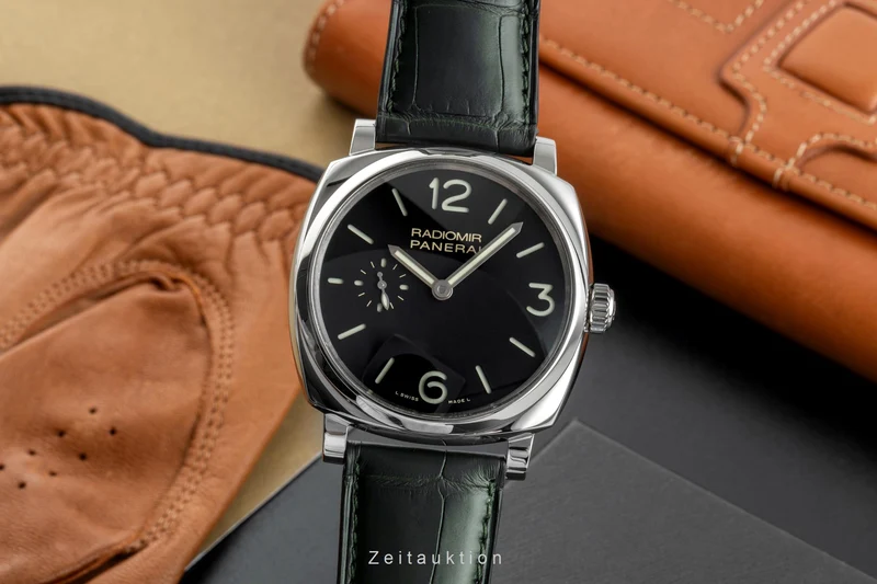 Panerai Radiomir steel manual winding men's watch PAM00574 LP: 7100EUR [2505356]