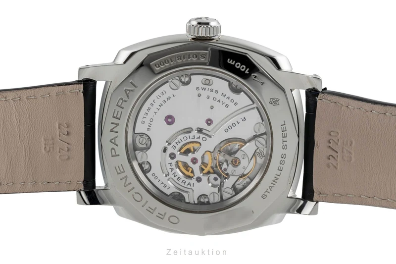 Panerai Radiomir steel manual winding men's watch PAM00574 LP: 7100EUR [2505356]
