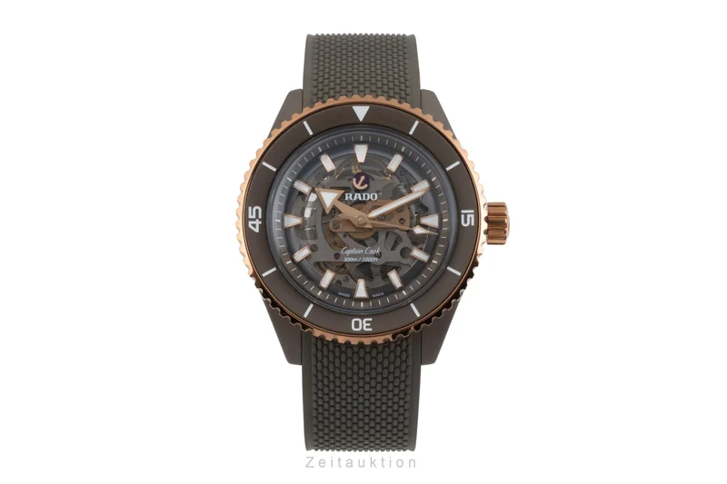 Rado Captain Cook ceramic / titanium automatic men's watch R32150168 LP: 4500EUR [2506029]