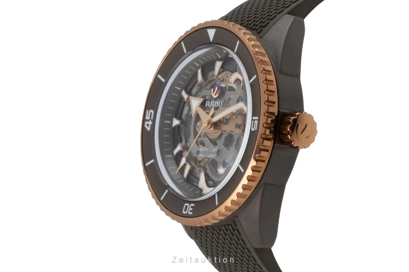 Rado Captain Cook ceramic / titanium automatic men's watch R32150168 LP: 4500EUR [2506029]