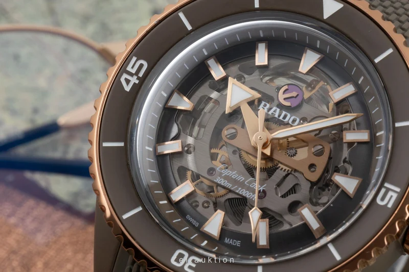 Rado Captain Cook ceramic / titanium automatic men's watch R32150168 LP: 4500EUR [2506029]