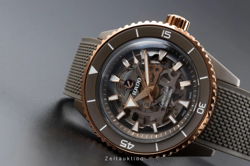 Rado Captain Cook ceramic / titanium automatic men's watch R32150168 LP: 4500EUR [2506029]