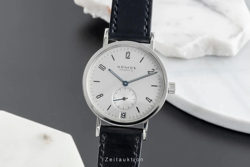 Nomos Tangente Sport steel manual winding men's watch 502 [2505880]