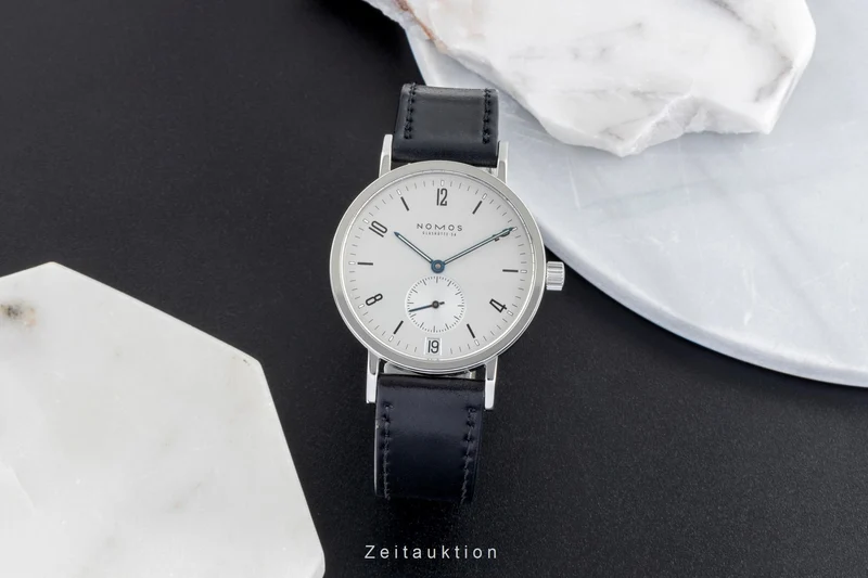 Nomos Tangente Sport steel manual winding men's watch 502 [2505880]