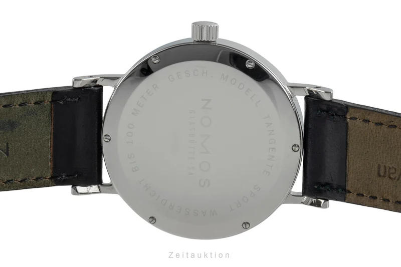 Nomos Tangente Sport steel manual winding men's watch 502 [2505880]