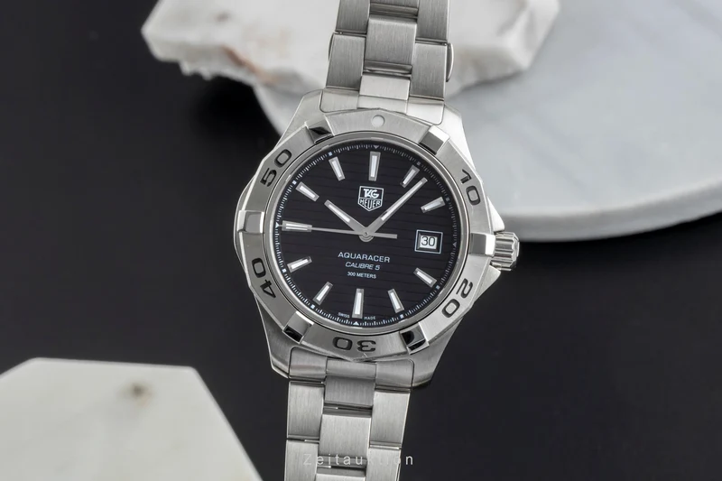Tag Heuer Aquaracer steel automatic men's watch WAP2010 [2503622]