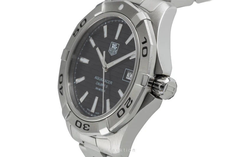 Tag Heuer Aquaracer steel automatic men's watch WAP2010 [2503622]