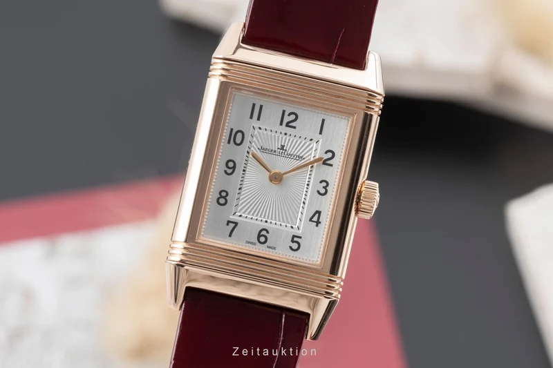 Jaeger LeCoultre Reverso 18 ct red gold manual winding women's watch Q2602540, 221.2.86 LP: 17400EUR [2505462]