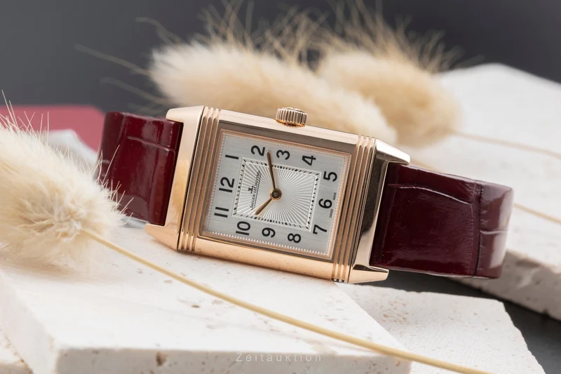 Jaeger LeCoultre Reverso 18 ct red gold manual winding women's watch Q2602540, 221.2.86 LP: 17400EUR [2505462]