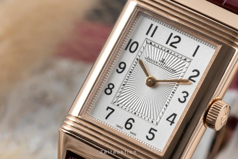 Jaeger LeCoultre Reverso 18 ct red gold manual winding women's watch Q2602540, 221.2.86 LP: 17400EUR [2505462]