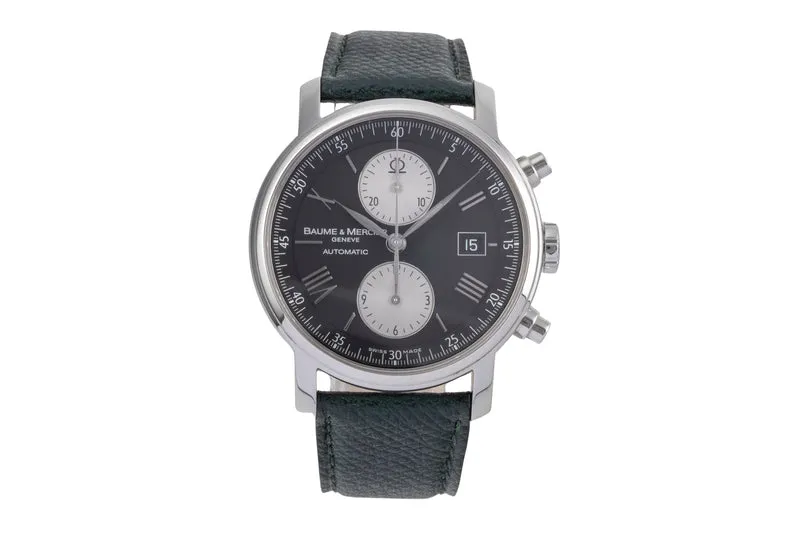 Baume & Mercier Classima chronograph steel automatic men's watch MOA08733 65591 [2505636]