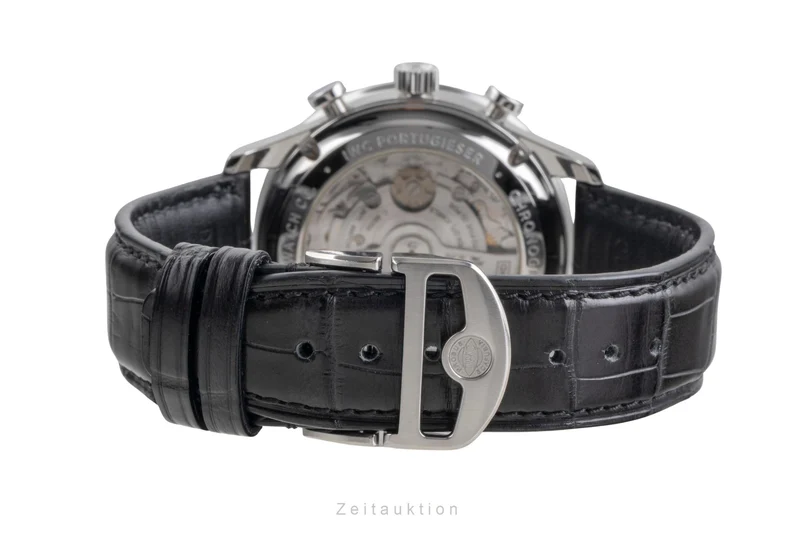 IWC Portugieser chronograph steel automatic men's watch IW371609 LP: 9100EUR [2504617]