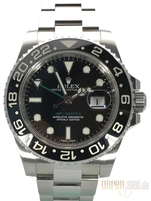 Rolex GMT-Master II 116710 LN Edelstahl gebraucht aus 2016