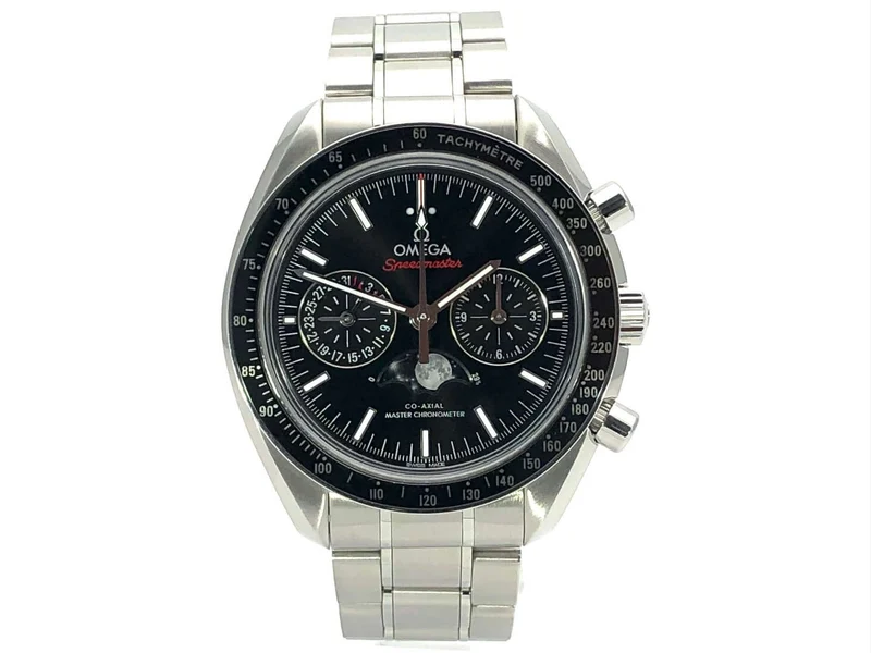 Omega Speedmaster Moonwatch Moonphase Chronometer 304.30.44.52.01.001
