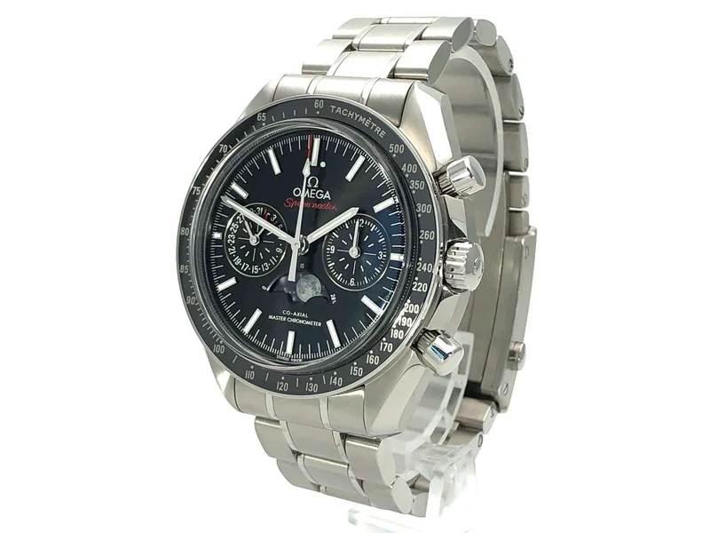 Omega Speedmaster Moonwatch Moonphase Chronometer 304.30.44.52.01.001