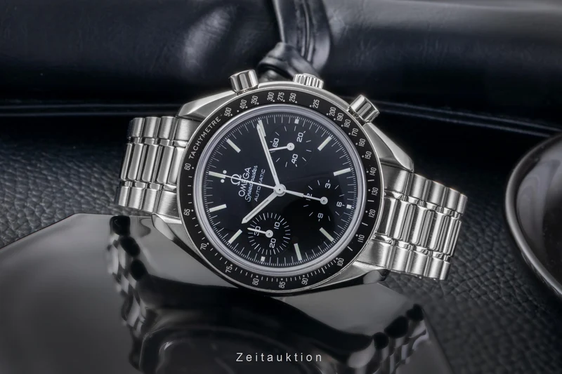 Omega Speedmaster chronograph steel automatic men's watch 3539.50.00, 175.0042 LP: 6100EUR [2505253]