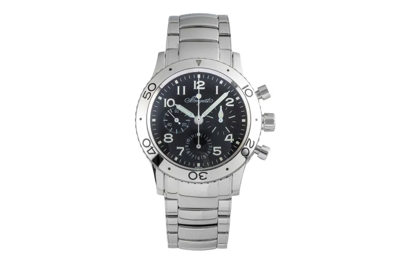 Breguet Type XX chronograph steel automatic men's watch 3800/ST/92/SW9 [2505406]