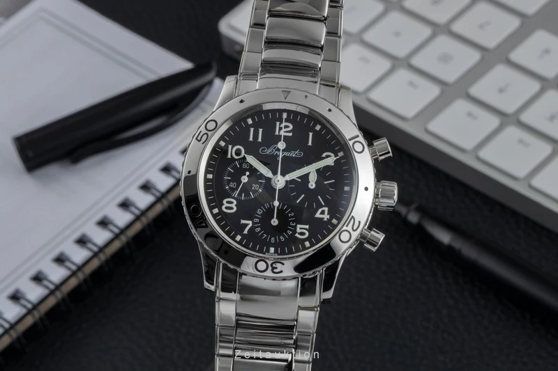 Breguet Type XX chronograph steel automatic men's watch 3800/ST/92/SW9 [2505406]