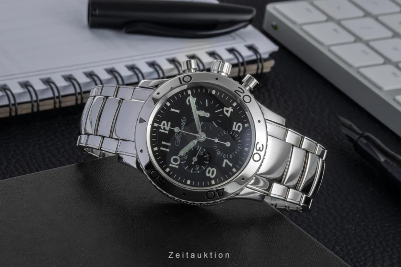 Breguet Type XX chronograph steel automatic men's watch 3800/ST/92/SW9 [2505406]