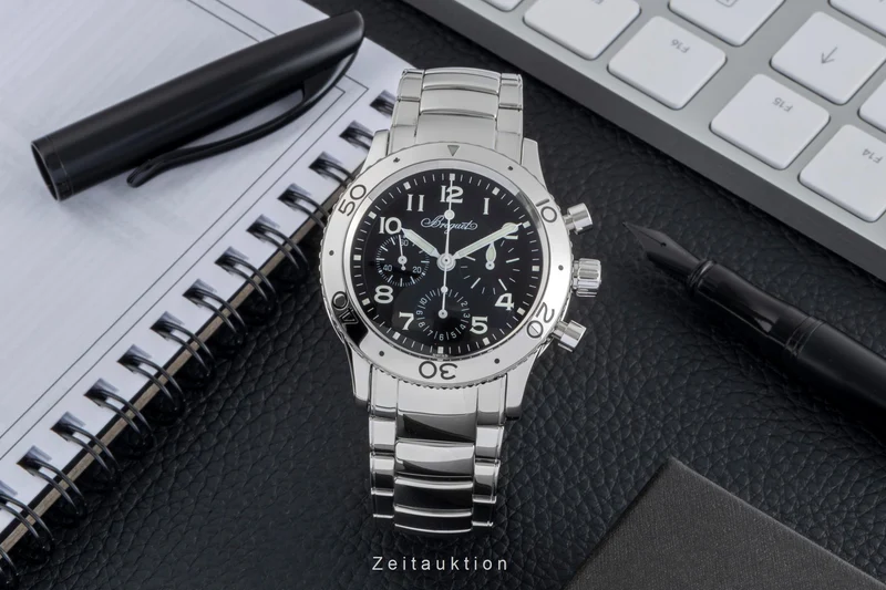 Breguet Type XX chronograph steel automatic men's watch 3800/ST/92/SW9 [2505406]