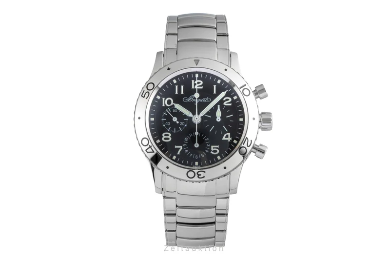 Breguet Type XX chronograph steel automatic men's watch 3800/ST/92/SW9 [2505406]