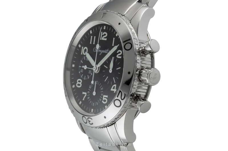 Breguet Type XX chronograph steel automatic men's watch 3800/ST/92/SW9 [2505406]
