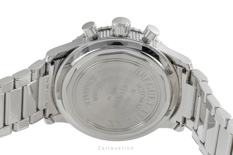 Breguet Type XX chronograph steel automatic men's watch 3800/ST/92/SW9 [2505406]