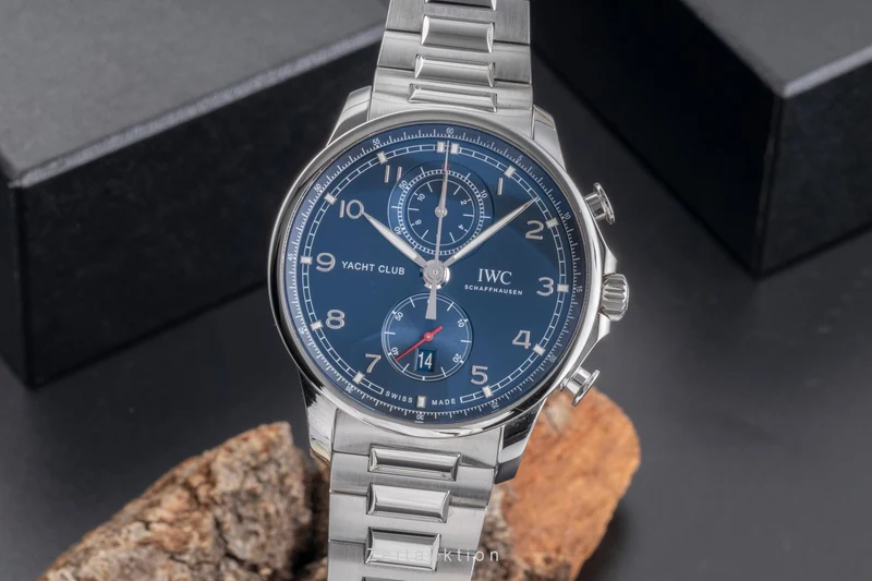 IWC Yachtclub chronograph steel automatic men's watch IW390701 LP: 13500EUR [2505737]
