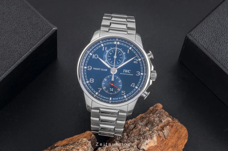 IWC Yachtclub chronograph steel automatic men's watch IW390701 LP: 13500EUR [2505737]