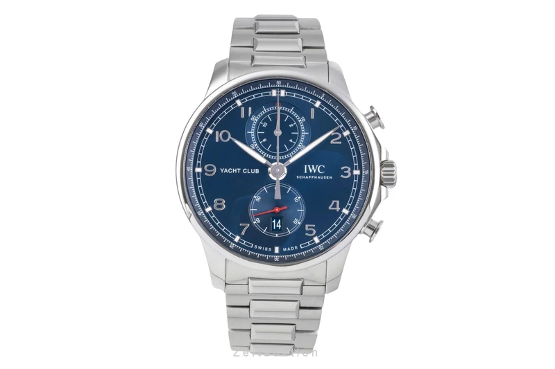 IWC Yachtclub chronograph steel automatic men's watch IW390701 LP: 13500EUR [2505737]