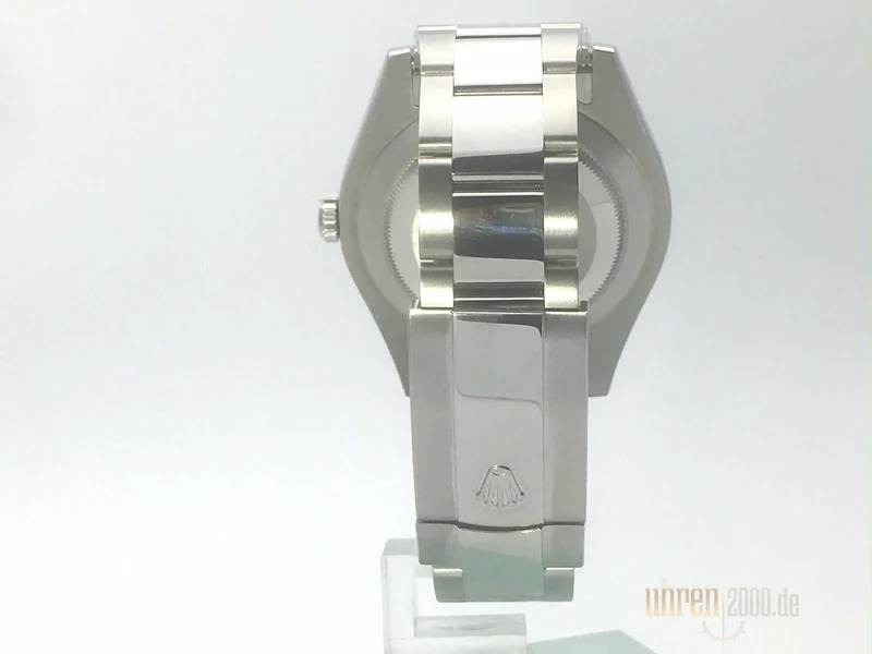 Rolex Datejust II 41 Edelstahl 116300 Blau Römisch gebraucht aus 2014